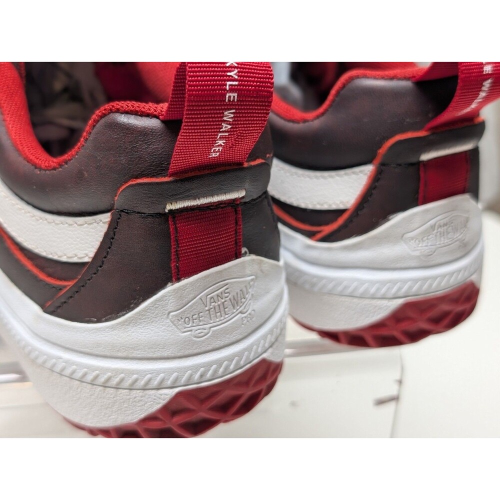 Vans Kyle Walker Pro 2 Mens Size 6.5 Brown Maroon Athletic Leather Shoes - Picture 6 of 8